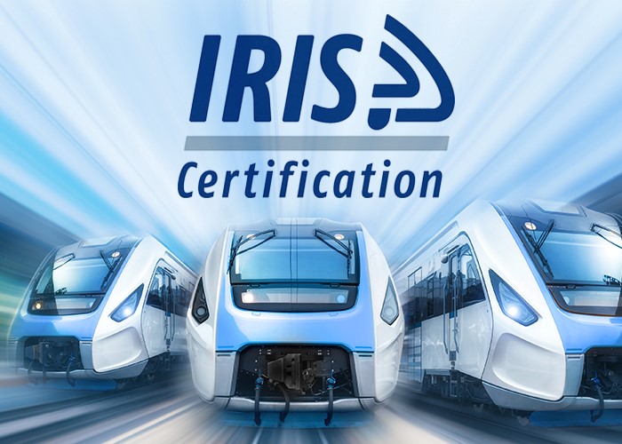 IRIS Zertifizierung für Anwendungen in der Bahnindustrie
